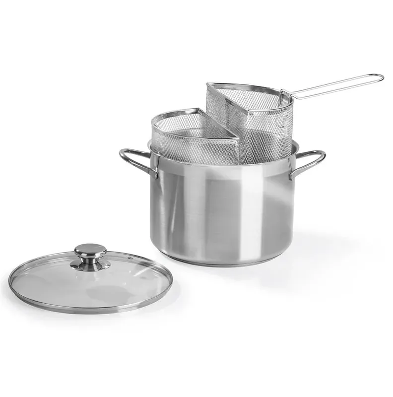Barazzoni Pentola Spaghettiere doppio cestello in Acciaio inox 24 cm Offerta