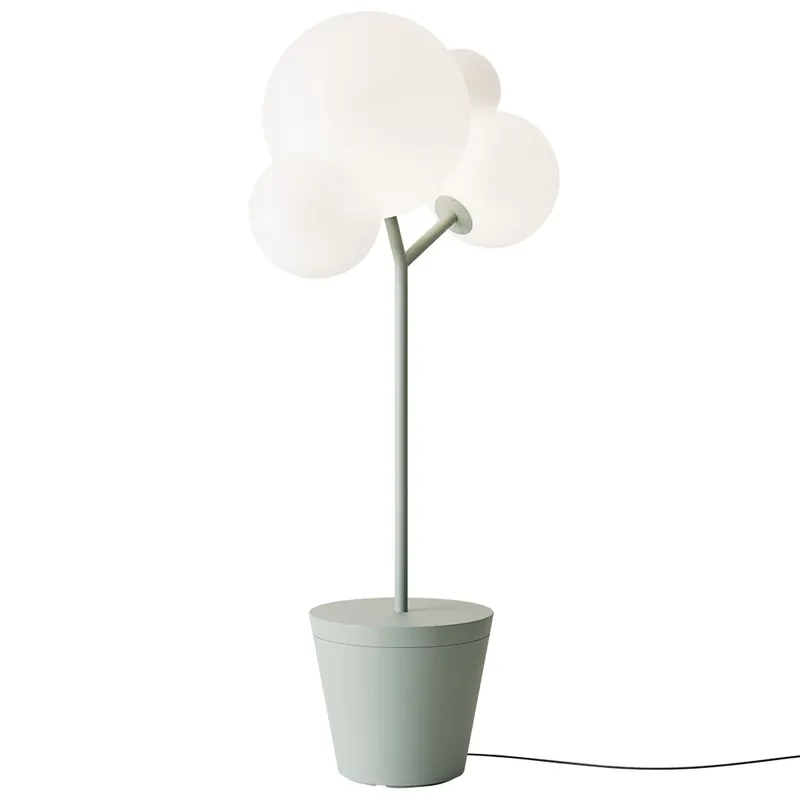 Prezzo Scontato Zafferano Lampada da Terra Tree of Light H185 cm Salvia