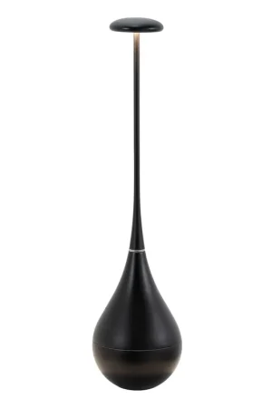 Zafferano Lampada da Tavolo Dondolina H37,6 cm Nero Opaco Esclusivo