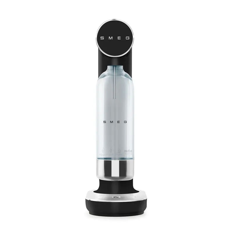 Smeg Gasatore Acqua Nero Opaco SKC01BLM Prezzo Conveniente