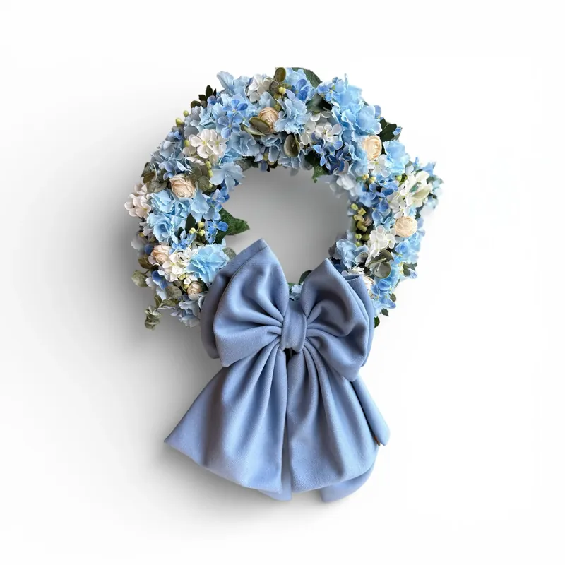 Offerta Madame Fiocco Ghirlanda Fiorita Tenerezza di Teddy Polvere D45
