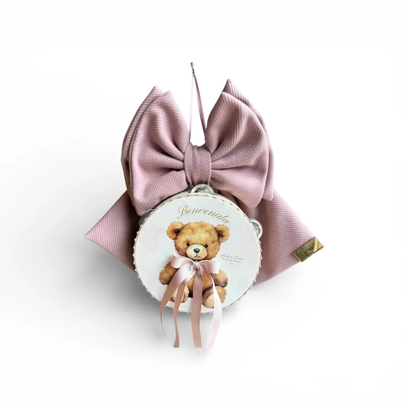 Compra Adesso Madame Fiocco Mini Fiocco Tenerezza di Teddy Rosa H30