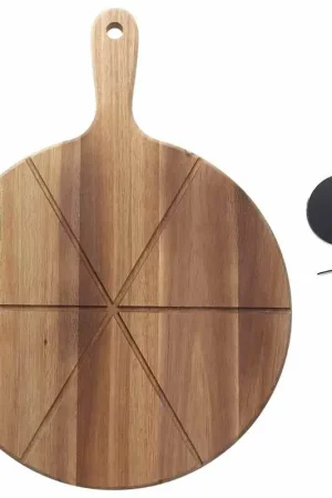 Andrea Fontebasso Tognana Tagliere Rettangolare 42x30 cm con Coltello Starbamboo Subito Disponibile