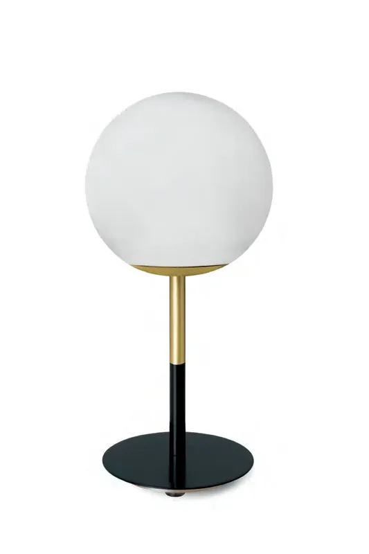 Promozione Esclusiva Jugen Miloox Lampada Da Tavolo 15 cm nero e ottone spazzolato