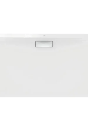 Vendita Finale Piatto Doccia 160x80 Rettangolare 25 mm Filo e Sopra Pavimento e Su Rialzo In Acrilico Bianco Ultraflat New T447101 Ideal Standard