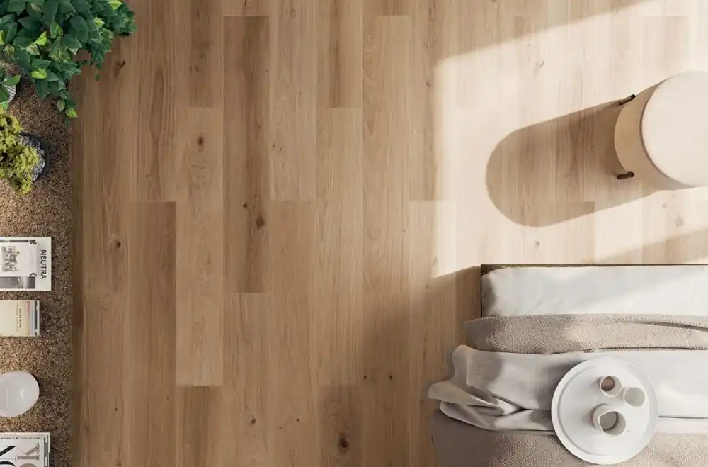 Sconto Blustyle Green Wood Pavimento Rivestimento Effetto Legno 20x120 Cm 9,5 Mm Naturale Oak Naturale