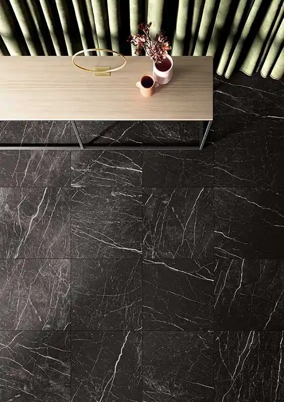 Blustyle Elite Pavimento Rivestimento Effetto Marmo 60x60 sp. 9,5 Mm rettificato Dark Brown natural Prezzo Scontato