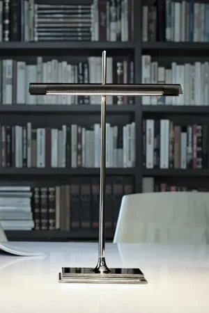 Compra Adesso Flos Goldman Lampada scrivania nero fume con sensore ottico F3440030
