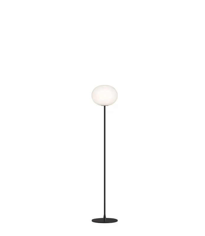 Flos Glo-ball Floor 2 Lampada a pavimento Nero Opaco F3032031 Promozione