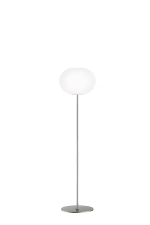 Compra Online Flos Glo-ball Floor 3 Lampada a pavimento Argento F3030000
