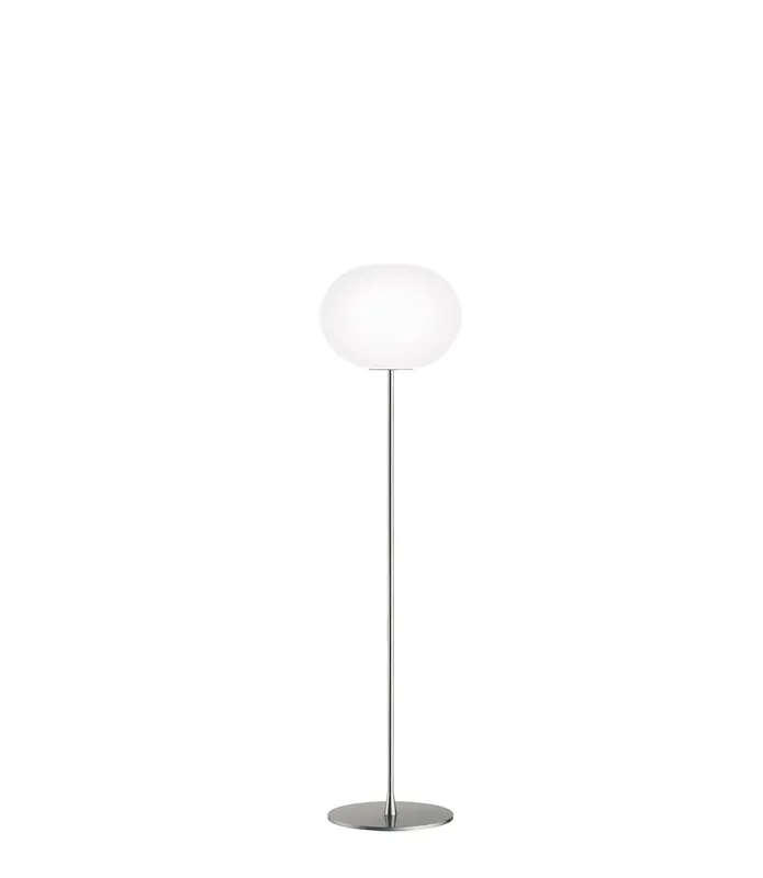 Compra Online Flos Glo-ball Floor 3 Lampada a pavimento Argento F3030000
