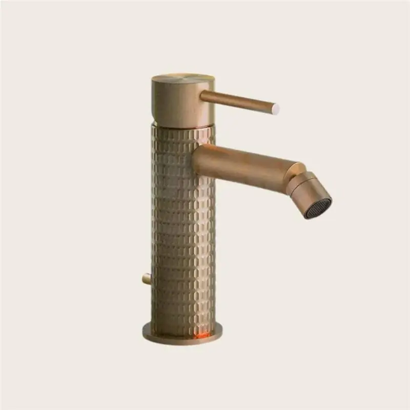 Promo Stagionale Gessi Meccanica 54207 Miscelatore bidet con scarico warm bronze brushed 726