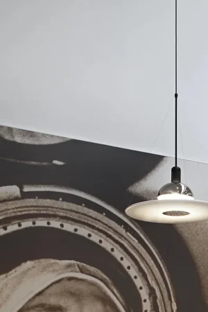 Sconto Flos Frisbi Lampada Sospesa Cromo F2500000