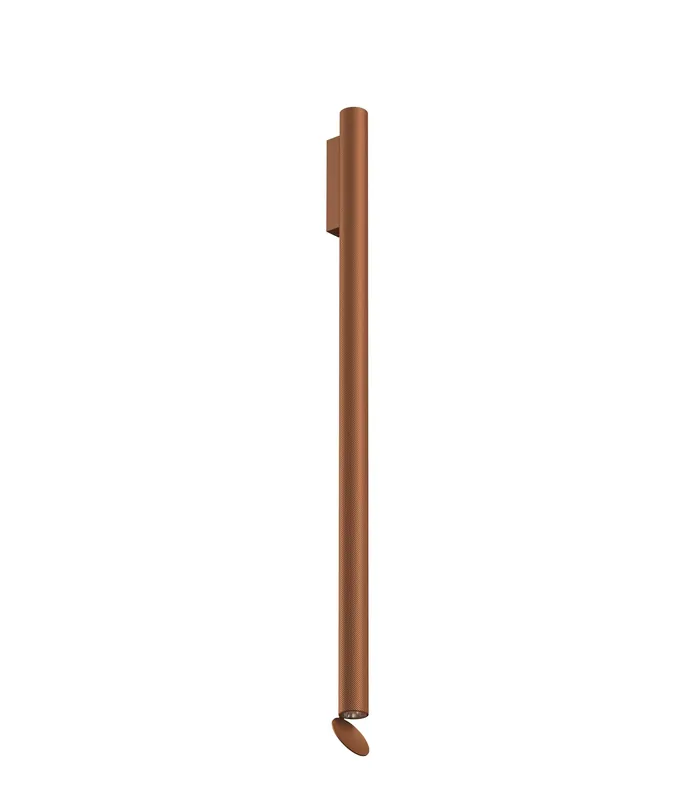 Miglior Prezzo Flos Flauta H1000 Spiga Lampada 100 cm a parete anodized copper F2345015