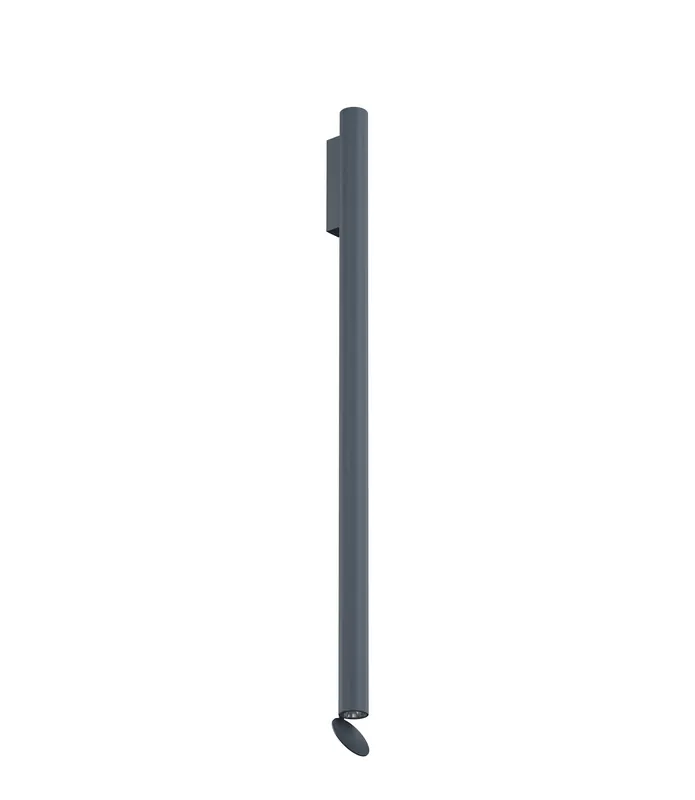 Flos Flauta H1000 Riga Lampada 100 cm a muro blue steel F2344023 Quantità Limitata
