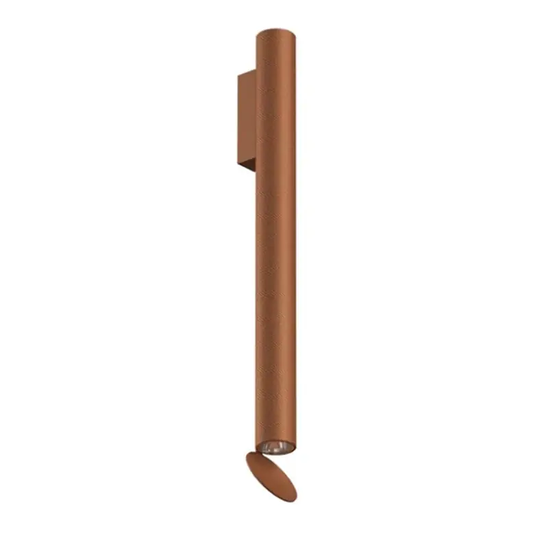 Flos Flauta H500 Spiga Lampada indoor 50 cm a Parete Anodized Copper F2343015 Sconto