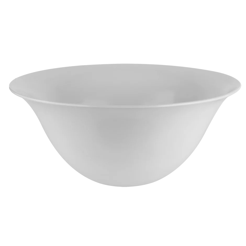 Prezzo Conveniente Lavabo tondo ciotola da Appoggio 40 Cm In Gres Bianco lucido Gessi Goccia 39123