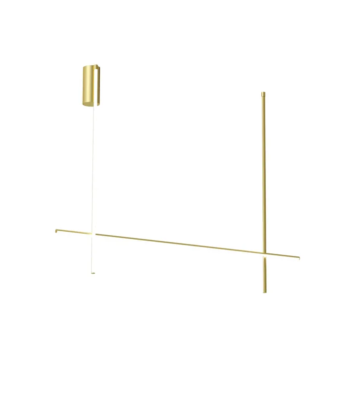 Più Venduto Flos Coordinates Ceiling 2 Lampada sospesa 176 cm Champagne F1858044
