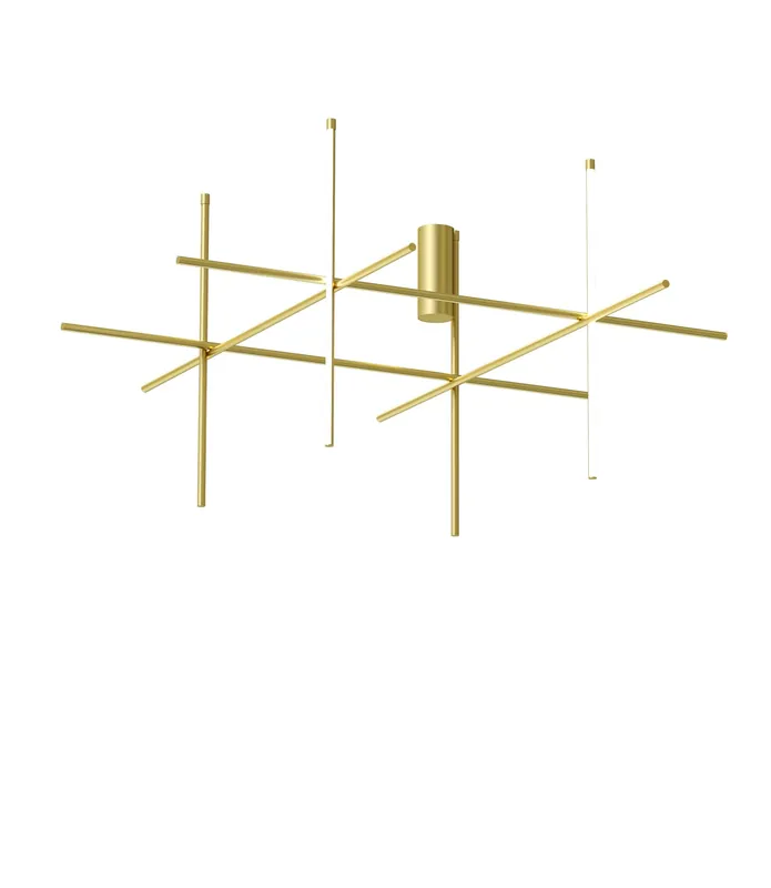 Flos Coordinates Ceiling 4 Lampada sospesa 176 cm Champagne F1856044 Acquista Ora