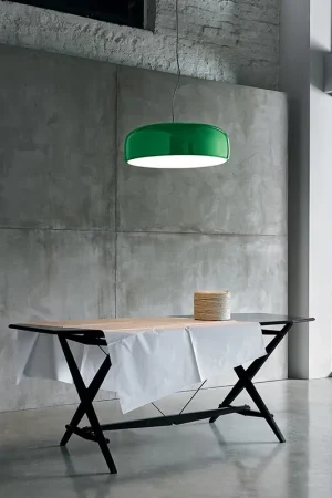 Ultima Occasione Flos Smithfield Suspension Pro Lampada sospesa 60 cm verde F1367039
