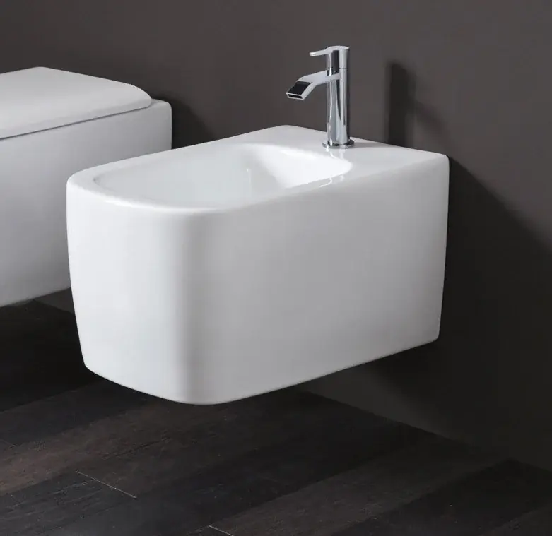 Nic Design Semplice Bidet Sospeso Cm 53x35x29h Bianco Matt Spedizione Espresso