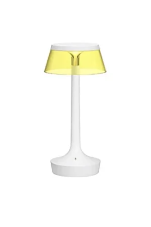 Compra Oggi Stesso FLOS Bon Jour Unplugged Lampada da tavolo ricaricabile bianco giallo