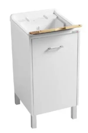 Colavene Domestica 45x50 Lavatoio con piedini Bianco PDL4550B Prezzo Di Fabbrica