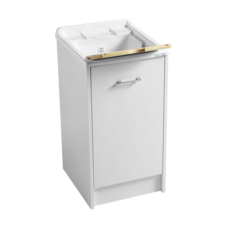 Offerta Speciale Colavene Domestica 45x50 Lavatoio bianco con tavola lavapanni DL4550B