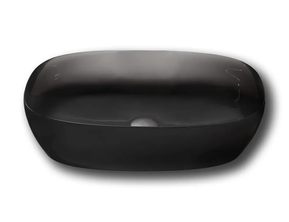 Antonio Lupi Senso Lavabo 60x40 appoggio In Cristalmood fume Offerta Speciale