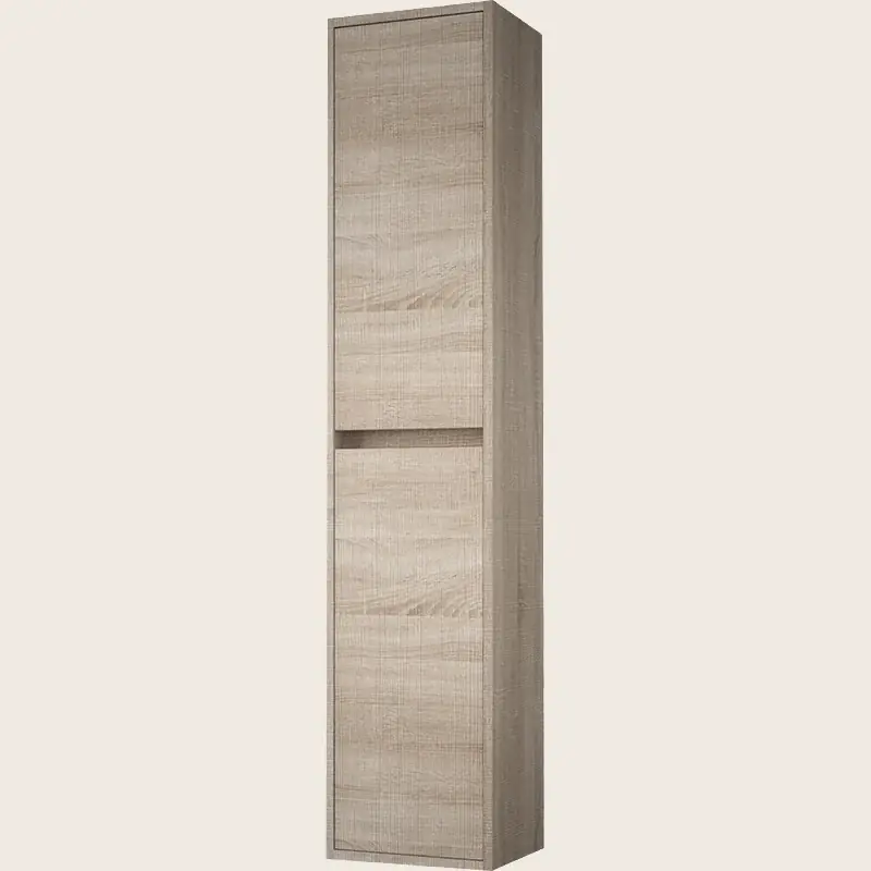 Colonna bagno 140x30 Rovere due ante ammortizzate Rigo Professionale