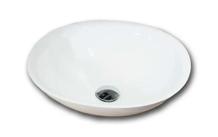 Antonio Lupi Servo Lavabo 45 cm tondo soprapiano in Flumood Opaco Ultima Occasione