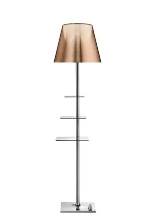 Super Prezzo Flos Bibliotheque Nationale Lampada portaoggetti a pavimento bronzo F1011046