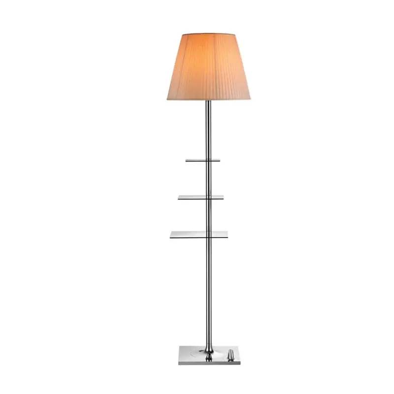 Flos Bibliotheque Nationale Lampada portaoggetti a pavimento in tessuto F1011007 Saldi