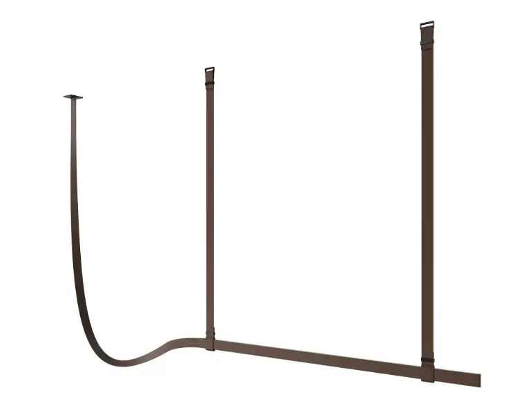Flos Belt Lampada 200x150 sospesa in Pelle Naturale 03.8530.18CB Più Venduto