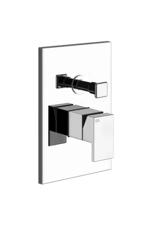 Bestseller Parti Esterne Per Miscelatore Monocomando senza parte Incasso Cromo Rettangolo 44604 Gessi