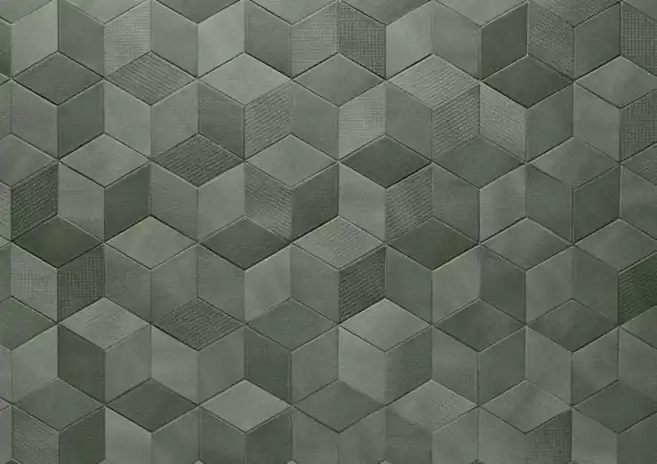 Direttamente Dal Produttore Mutina Tex Piastrella Cm 11,5x20 Trafilato Smaltato In Gres Porcellanato Olive