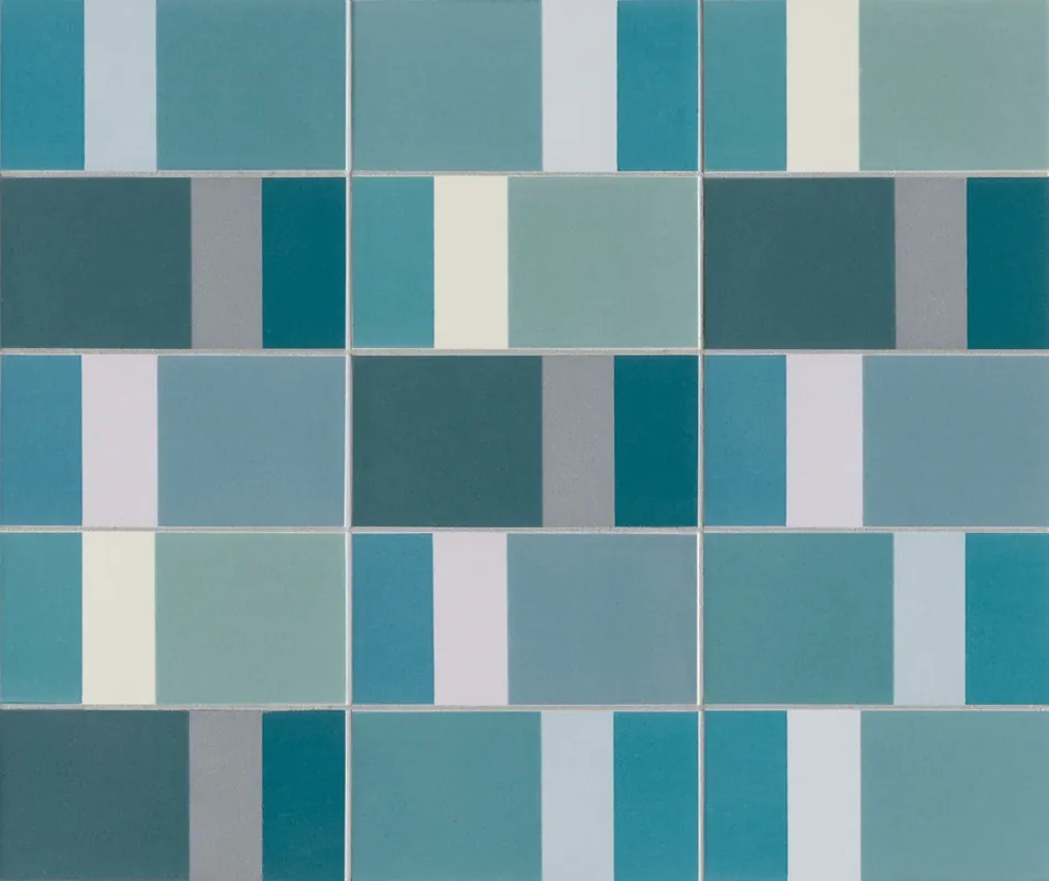 Nuova Collezione Mutina Diarama Piastrella Cm 9,4x18,7 In Gres Porcellanato Smaltato Sky Light