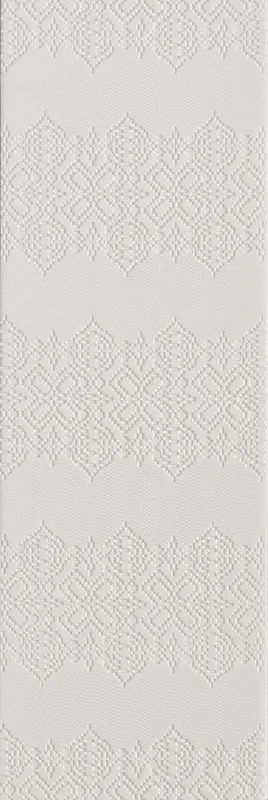 Direttamente Dal Produttore Mutina Bas Relief Piastrella Trafilato 18x54 Cm Garland Relief Bianco