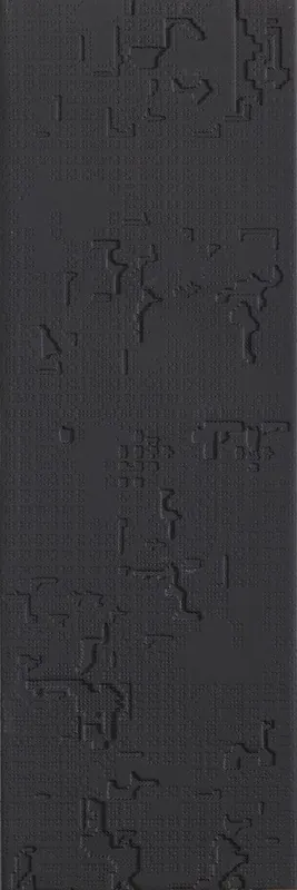 Acquista Ora Mutina Bas Relief Piastrella Trafilato Cm 18x54 Cloud Relief Nero
