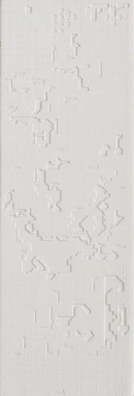 Mutina Bas Relief Piastrella Trafilato Cm 18x54 Cloud Relief Bianco Prezzo Scontato