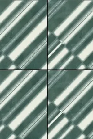 A Buon Prezzo Mutina Azulej Diagonal Piastrella Smaltata Cm 20x20 GRES PORCELLANATO Nero