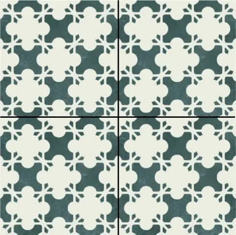 Pagamento Sicuro Mutina Azulej Estrela Piastrella Smaltata Cm 20x20 GRES PORCELLANATO Nero