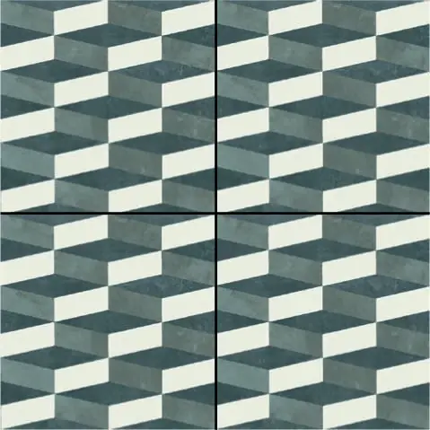 Prezzo Basso Mutina Azulej Cubo Piastrella Smaltata Cm 20x20 GRES PORCELLANATO Nero
