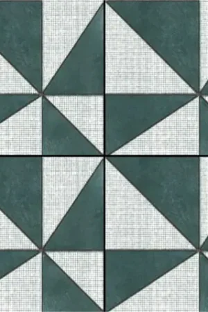 Ultime Pezzi Mutina Azulej Gira Piastrella Smaltata Cm 20x20 GRES PORCELLANATO Nero