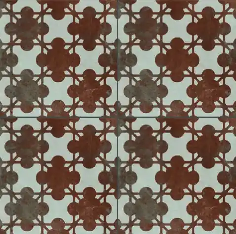 Piastrella decoro 20x20 Smaltata in Gres Porcellanato Grigio Azulej Estrela PUA27 Mutina Promozione