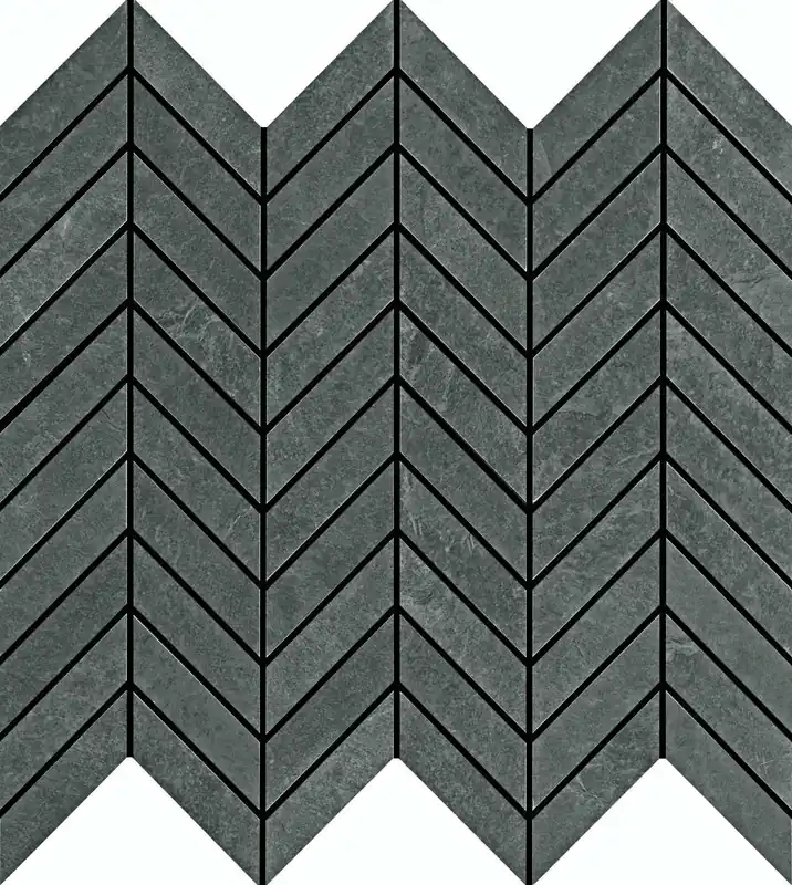 Offerta Pavimento rivestimento 37x41 Mosaico in gres porcellanato 10 mm freccia musk Ragno Realstone slate 00R6GK04