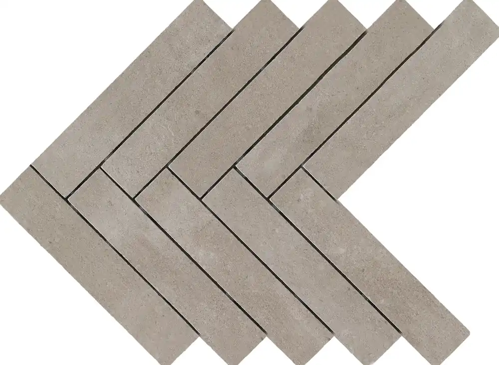 Offerta Lampo Pavimento rivestimento 44.9x61.6 calce mosaico spina di pesce 9,5 mm in gres fine porcellanato Ragno Boom 00R02FP4
