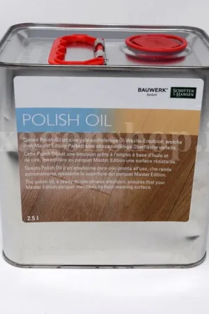Emulsione Cera Olio Per parquet Master Edition 2.5 Litri Polish Oil 10024220 Bauwerk Parquet Pagamento Sicuro
