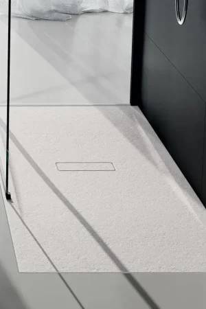 Piatto Doccia 160x70 effetto pietra in acrilico bianco Novellini Custom Touch Saldi