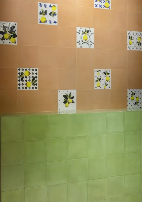 Rivestimento 20x20 Cm Verde Lucido Ceramica Sant Agostino Vita Colours CSAVVELU20 Popolare